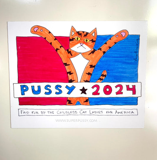 Pussy 2024 Magnet