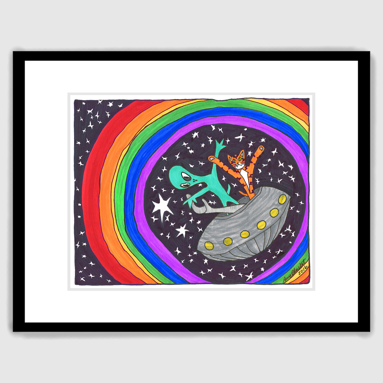 Outer Space Rainbow Pussy